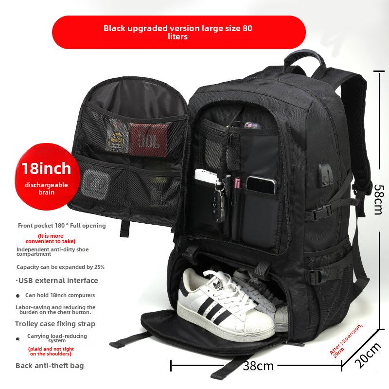 Унисекс водонепроницаемый большой емкости рюкзак для альпинизма и путешествий