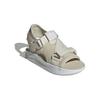 Adidas Originals 360 3.0 Sandals Casual Versatile Shock Absorbing Durable Kids Sandals Kids Sandals Gray White IE7956