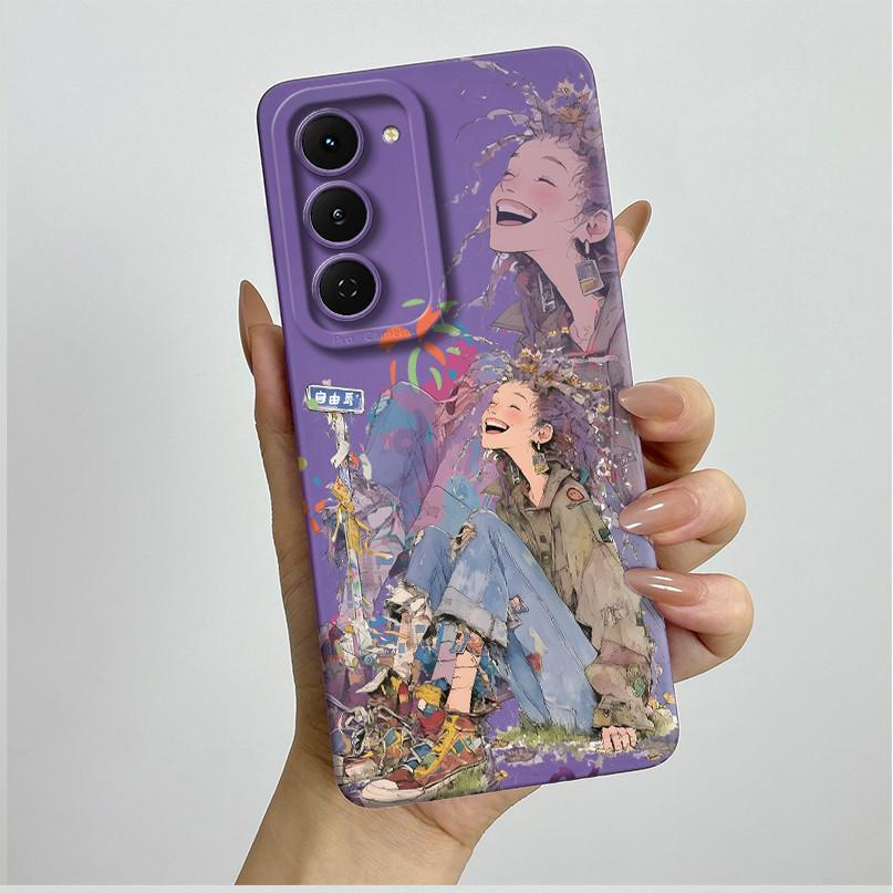 Чехол для Tecno Spark 40 Pro 40Pro+ Plus 4G Эстетичный Цветочный Чехол для Телефона Тонкий Жидкий Силикон Защита от Падений Мягкий Чехол