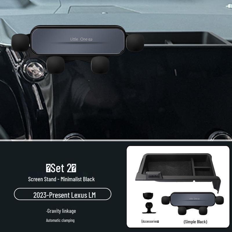 Специальный держатель для телефона с местом для хранения для моделей Lexus LM 2023+