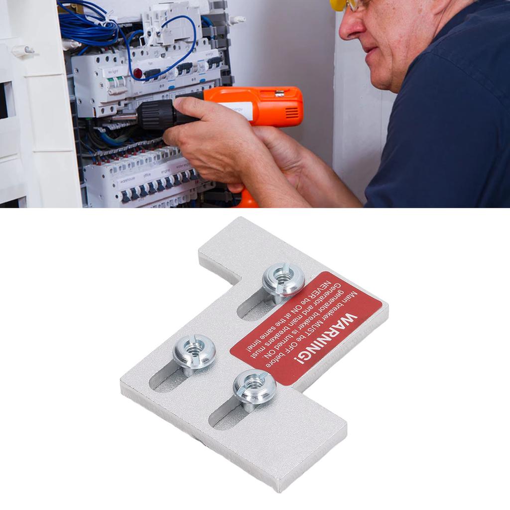 Комплект блокировки генератора, совместимый с панелью General Electric CE 150 или 200 А, 1 1/4 дюйма