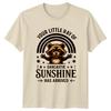 Your Little Ray Of Sarcastic TShirt Raccoon Humor Birthday Gift For Him And Her