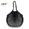 Organic Cotton Produce Totes Mesh Grocery Bag, Reusable Eco Friendly Foldable String Washable Storage Bags Lightweight for Fruits Vegetables And Daily