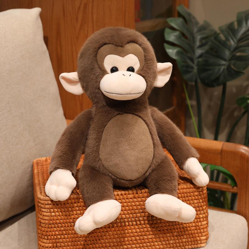 Famous Baby Panchi Plush Toy Cute Thumb Monkey And Red Orangutan Mom Soft Doll Stuffed Animal Plushies Lovely Gift