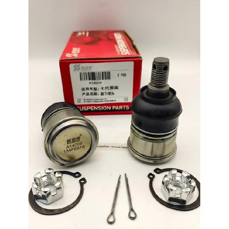 2PCS OE: 51220-SL5-003 A14009 For Honda 7th generation Accord Front Lower Arm Ball Joint Head suspension parts