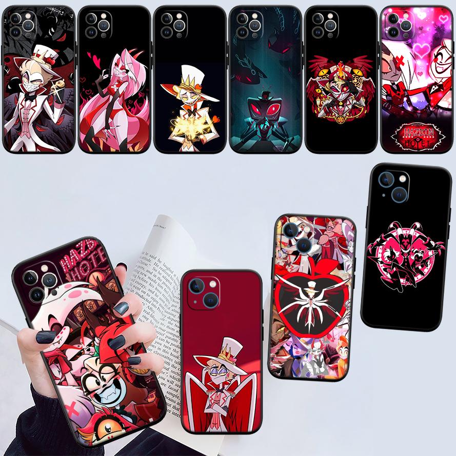 RE35 H-Hazbins Alastor H-Hotels Phone Case for Samsung Galaxy S20 S21 S22 Ultra FE + Plus A21S A22 A24 A25 A26 A30 A30S A31
