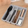 1Pieces Kitchen Drawer Cutlery Organizer Silverware Holder Utensil Divider Box Plastic Flatware Storage Tray Outdoor Tableware