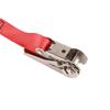 1in 25mm Ratchet Tie Down Straps Red Rust Proof Ratcheting Securing Straps for Vehicle Ship
