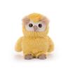 Apricot Lamb Clever Owl Plush Toy for Kids, Soft and Cute, Fluffy Clever Owl for Girls and Boys, 18cm