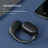Беспроводная гарнитура Bluetooth с открытыми ушами — без крючков, односторонняя, безболезненная, с длительным сроком службы батареи для тренировок