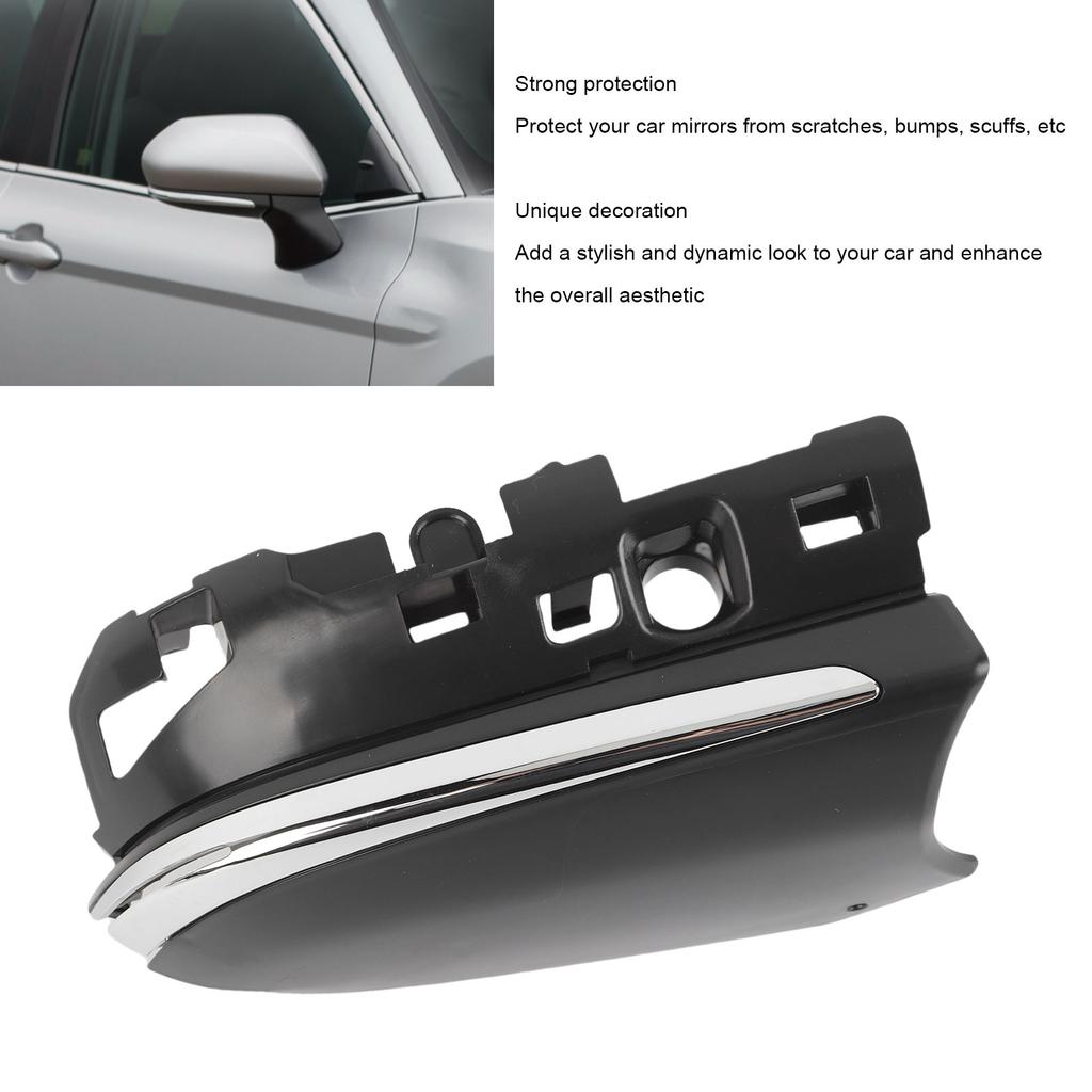 Rearview Mirror  with Sequin Stylish Outer Door Wing Mirror Cover Exterior Decoration Trims Car Rear View Mirror Housing