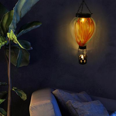 Солнечные фонари в виде воздушного шара для улицы, садовая лампа-декор, водонепроницаемый фонарь для дорожки для садоводов, праздничные декораторы для сада