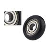 9PCS Pulley Wheels, extrusion small   Wheel Aluminium Roller Bearings for 3D Printer9 Pcs Pack Black Bearing Printer bearing wheels 20x20