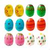 12x Fillable Easter Eggs Ornaments Colorful Basket Stuffers Gift Bag Fillers for DIY Crafts