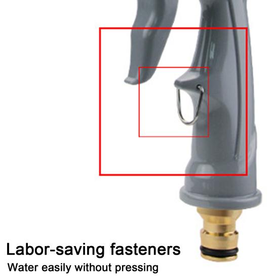 Насадка для водяного шланга, регулируемый режим распыления высокого давления, быстрый разъем, герметичный универсальный вращающийся распылитель, бытовой инструмент для мойки автомобилей
