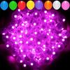 Aogist 100pcs White Balloon Lights,Long Standby Time Waterproof Mini Light,Battery Powered,Round LED Ball Lamp for Latex Balloon Paper Lantern Party