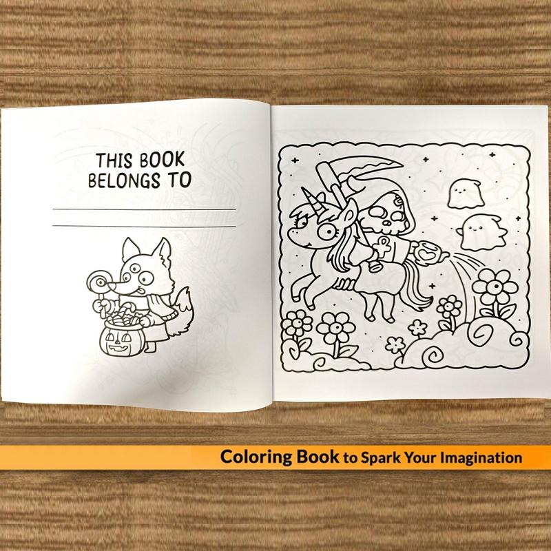 Little Corner Coloring Book For Adults Teens Birthday Gifts Featuring Adorable Creatures In Cozy Hygges Moments For Relaxation