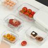 6pcs Prevent Odor Transfer Fresh-keeping Box Transaparent Food Container  Refrigerator