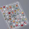 Xmas Nail Charms  Christmas Nail Stickers Nail Accessories Christmas Nail Decorations  Lady
