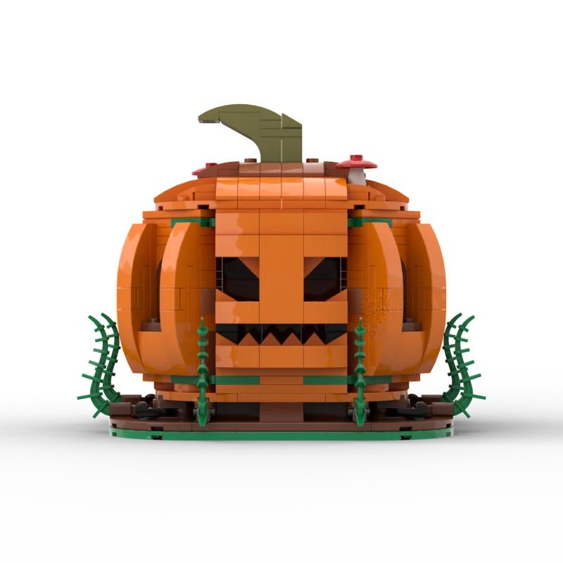 Halloween Jack Lantern Creative Pendant Pumpkin Monster Building Blocks Bricks Toys Christmas Boys and Girls Gift