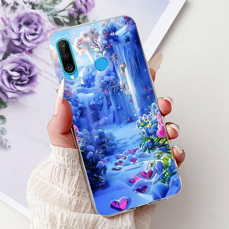 Чехол для Huawei P30 Lite Крутой чехол с узором дракона Прозрачный силиконовый Мягкий тонкий чехол для телефона Для Huawei P30 Pro P 30 Lite P30Lite Сумки