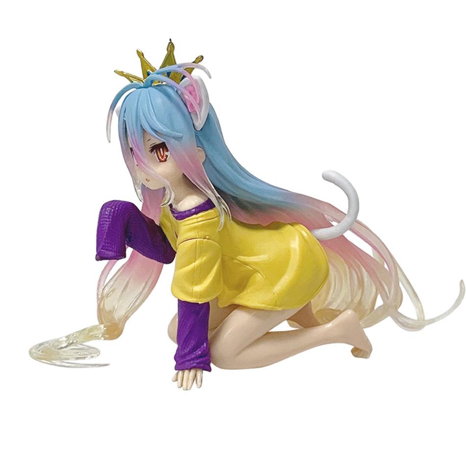 Новинка в наличии 12 см Фигурка Сиро из аниме NO GAME NO LIFE Коллекционная модель игрушки Фигурка персонажа аниме Игрушка Подарки