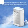 USB-настольный вентилятор, портативный вентилятор для кондиционера, вентилятор водяного охлаждения, настольный вентилятор, тихий, вращение на 360 градусов