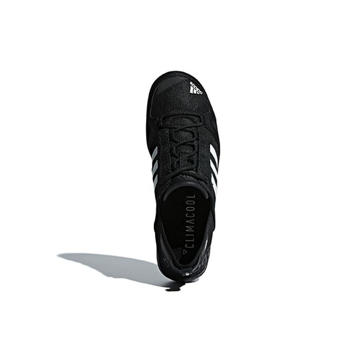 Adidas Climacool Daroga Two 13 Профессиональная сетчатая ткань Синтетическая кожа Дышащие Низкие Кроссовки Унисекс Черный Белый Q21031