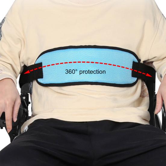 Практичный быстросъемный нейлоновый ремень безопасности для инвалидной коляски, ремень безопасности для пожилых людей, ограничительная лента для пациента