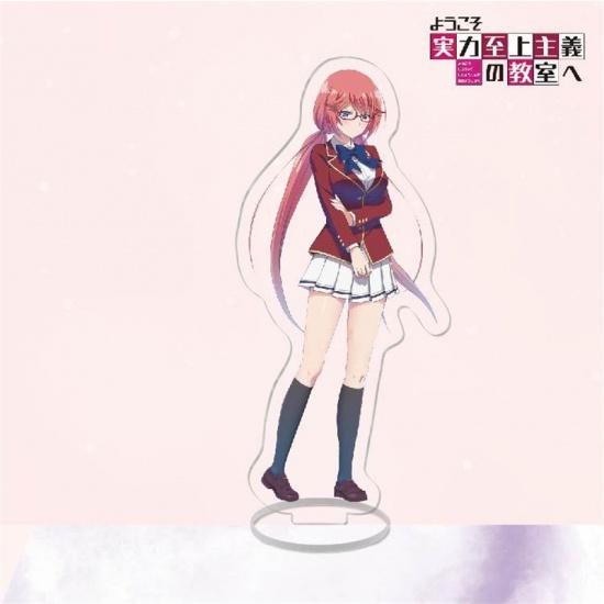 Аниме Класс элитных фигурок, подставка для модели, тарелка Ayanokouji Kiyotaka Horikita Suzune Sakura Airi, акриловая доска