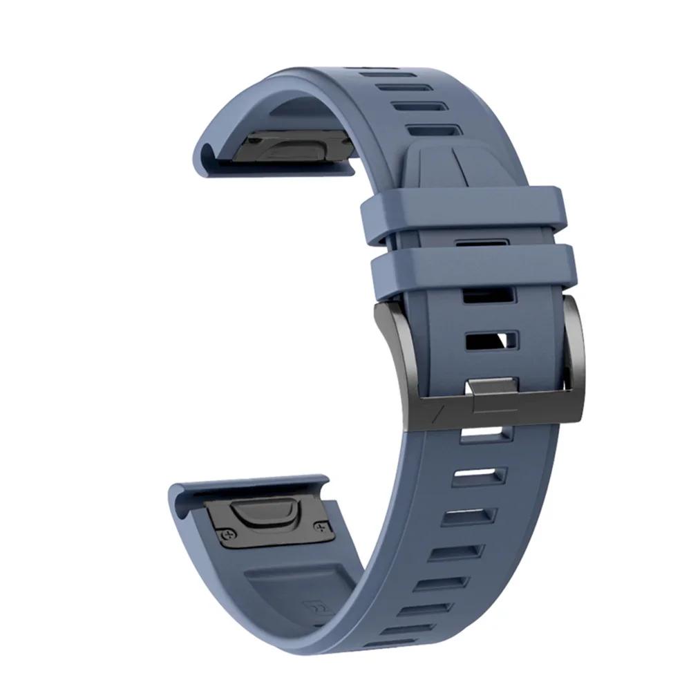Спортивный силиконовый ремешок для Garmin Fenix E 8 47 мм 51 мм 7 7X браслет для Garmin Enduro 3/Epix Gen Pro QuickFit 22 мм 26 мм ремешок для часов
