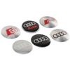 56/60/63/65/68mm Car Tyre Wheel Center Hub Cap Badge Sticker For Audi A4 B7 A7 A6 Sline S3 A8 Q5 Q3 TT Q2L Quattro RS A3 A1 A5