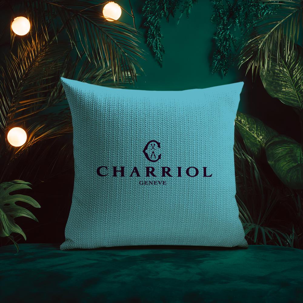 Дизайн со спиральным узором Наволочка Charriol Cushion Cover Шелковистая Элегантный Комфорт Диван-кровать Невидимая молния Наволочка для пляжной подушки