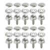 30pcs Snap Fastener Cap Screw Kit For Tent Boat Marine Marine Boat Covers