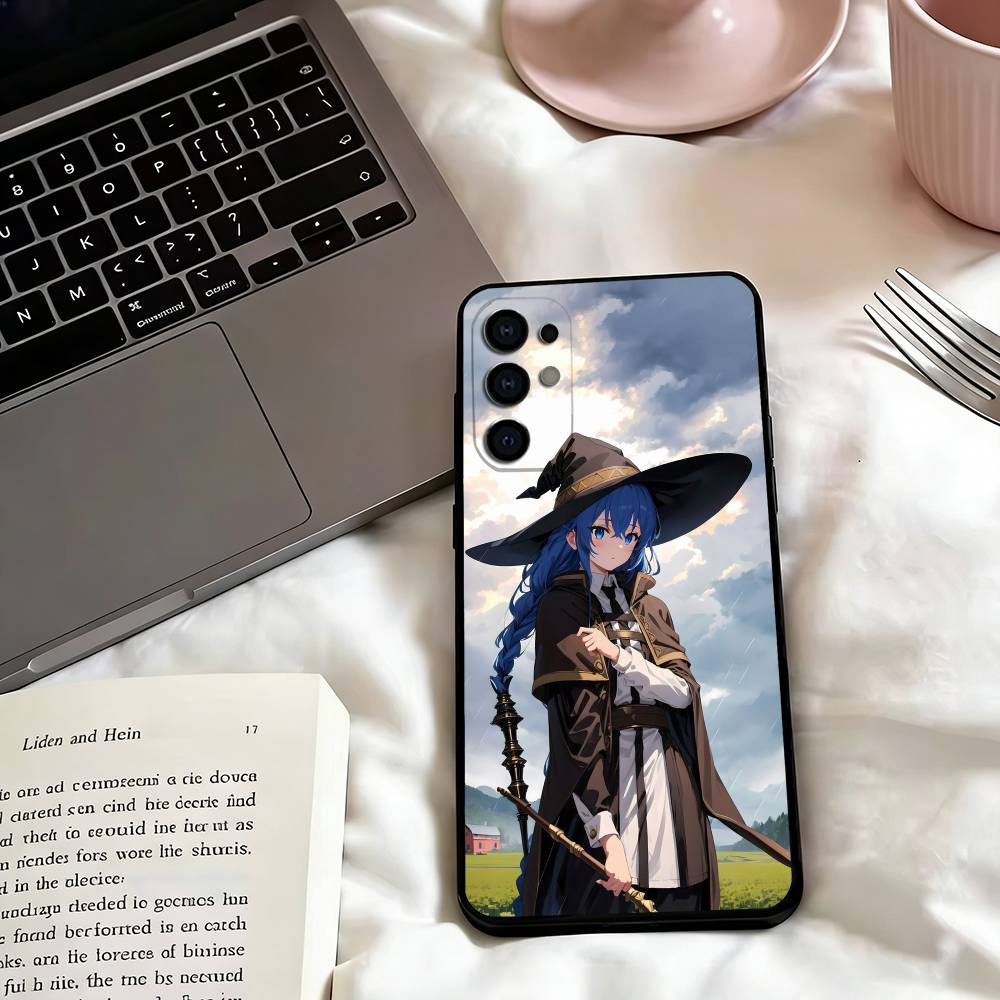Чехол для телефона Mushoku Tensei Roxy-y (комикс) для Samsung S25, S24, S21, S22, S23, S30, Ultra, S20, Plus, Fe, Мягкий силиконовый черный чехол