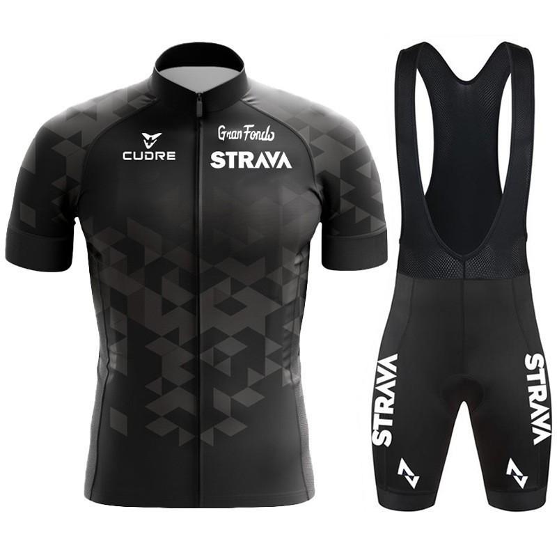 Men Women Cycling Jersey Set Short Sleeve Bib Shorts Breathable Moisture Wicking Bike Outfit