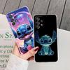 Прозрачный чехол для Samsung Galaxy A57 A37 A56 5G A36 Чехлы A55 A54 A35 A26 A07 A17 A16 A06 A34 A15 Мягкая накладка Мультяшный Стич Дисней