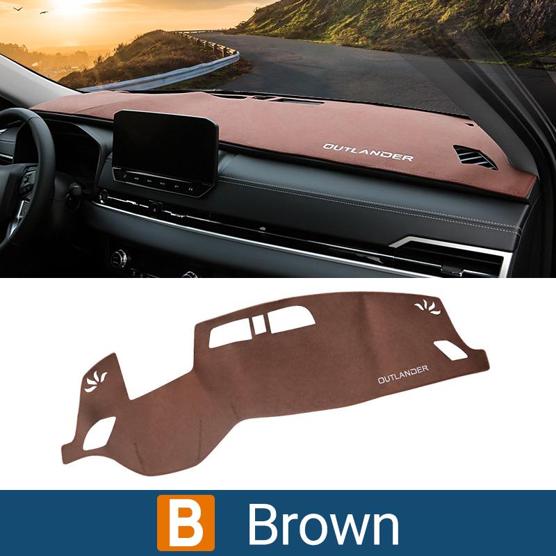 Для Mitsubishi Outlander PHEV 2022 2023, коврик для приборной панели автомобиля, коврик для приборной панели, солнцезащитный козырек, защита для ковров