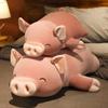 45-95cm Squishy Simulation Pig Stuffed Doll Plush Piggy Toy Animal Soft Plushie Pillow Cushion Comforting Gift