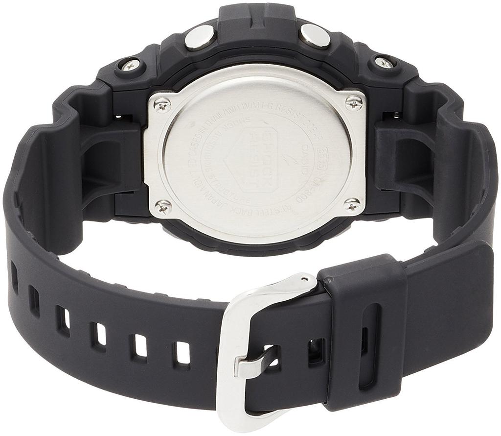 Мужские часы Casio G-Shock GA-800-1AJF, 3 стрелки, аналогово-цифровые, кнопка подсветки на передней панели, водонепроницаемость 200 м, японская внутренняя модель, черный, совершенно новые