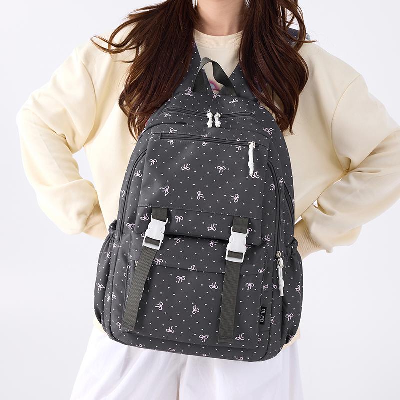 Рюкзак большой вместимости с принтом, студенческий школьный рюкзак, легкий рюкзак