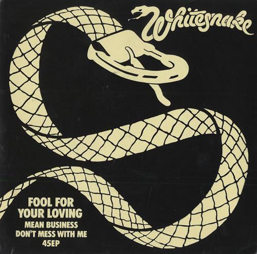7-дюймовая пластинка WHITESNAKE - Fool For Your Loving BP352 United Artists 1980 UK Рок Б/У
