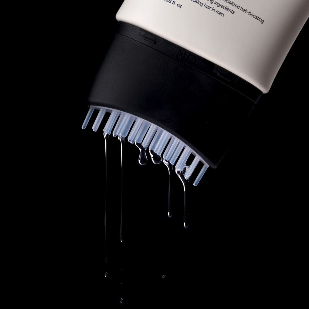 Relieve Growton Exosome Brush Black Ampoule Scalp Care Unscented 100ml