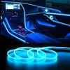 Car Interior Decorative Lamps Strips Atmosphere Lamp Cold Light Decorative Dashboard Console Auto LED Ambient Lights Accessories