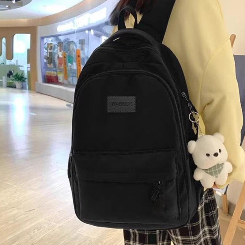 Warrior High Capacity Stylish Backpack For Students Lightweight Casual Simple Versatile Travel Backpack Unisex Backpack H23B06U5117901A