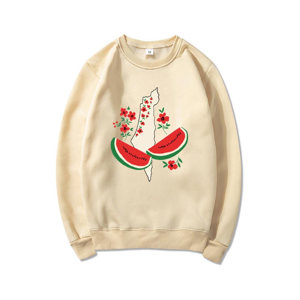Это не арбуз толстовки смешной арбуз женская толстовка с длинным рукавом графические толстовки с капюшоном Peace and Love уличная одежда топ