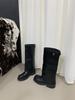 Two-wear boot removable thick-soled trouser tube boots women's 2025 autumn and winter new retro knight boots medium boots