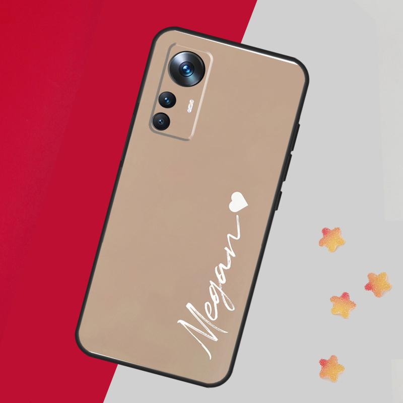 Персонализированная монограмма для POCO F5 X3 X5 Pro F3 F4 M5s X4 GT Чехол для Xiaomi 13 14 Pro 11T 12T 13T Pro 12 Lite 12X