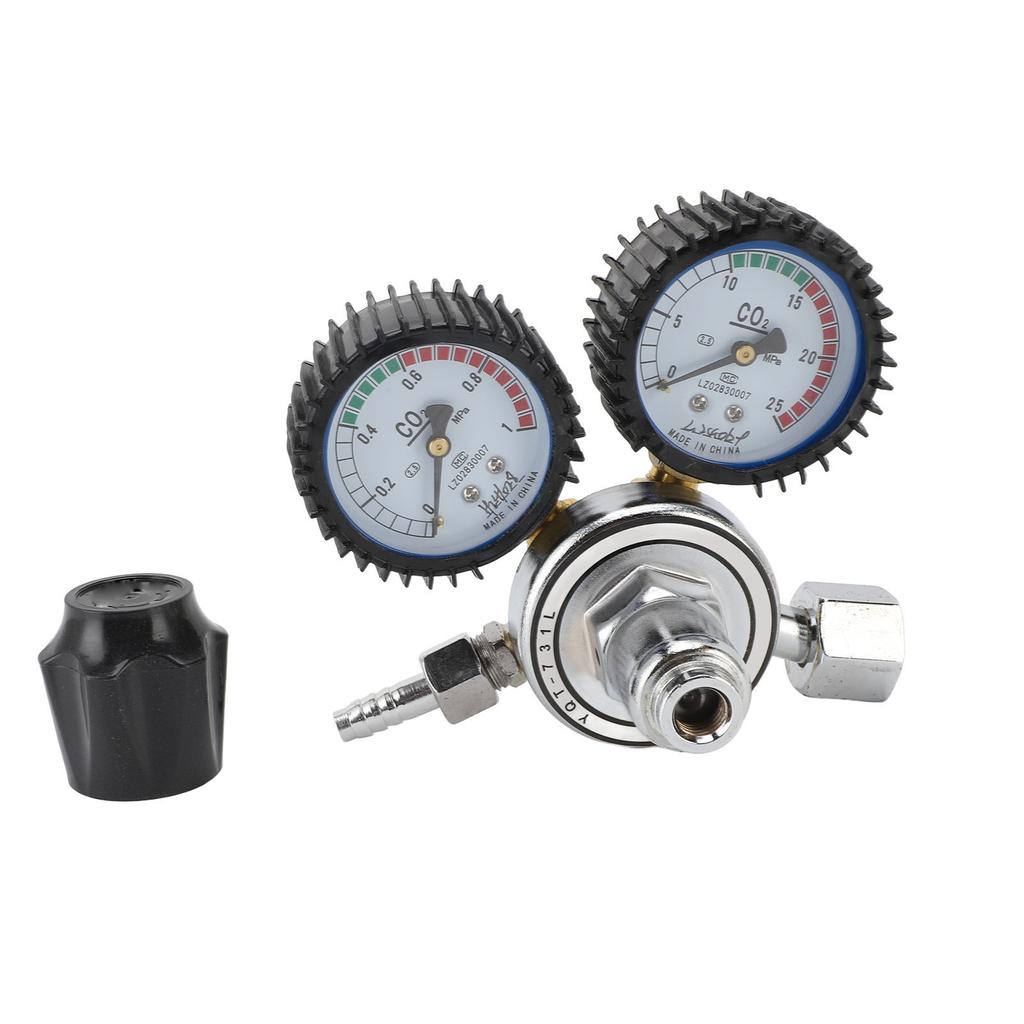 Регулятор углекислого газа 2-манометровый регулятор давления CO2 для сварки, резки, электронной промышленности