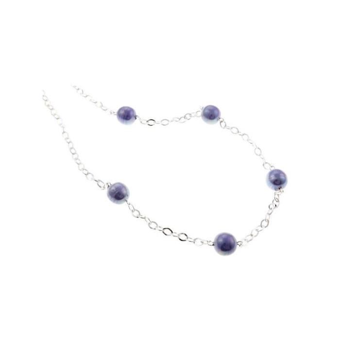 Collier - Cristian Lay - 42900800 - 80 cm - Bleu - Femme